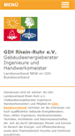 Mobile Screenshot of gih-rhein-ruhr.de